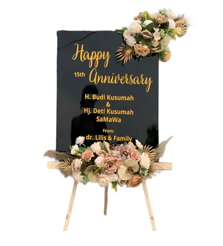 Papan Bunga Akrilik SCBD